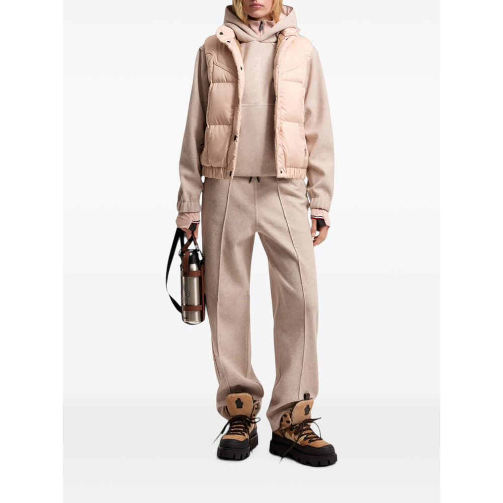 Moncler Grenoble Pink Jackets - Waistcoat & Gilets Women MONCLER GRENOBLE
