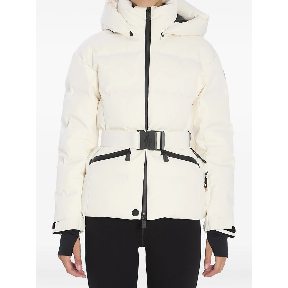 Moncler Grenoble White Skiwear - Ski Jackets Women MONCLER GRENOBLE