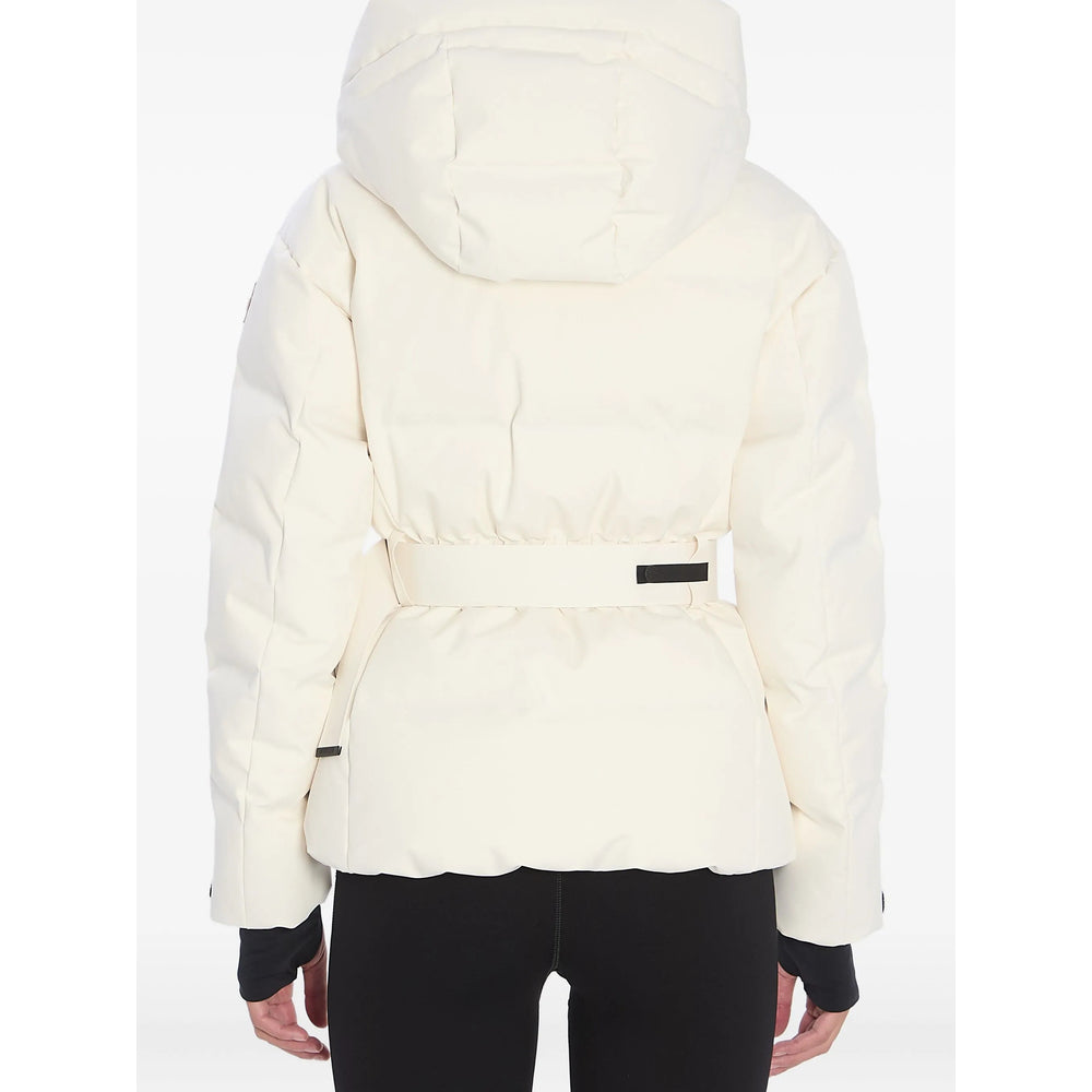 Moncler Grenoble White Skiwear - Ski Jackets Women MONCLER GRENOBLE