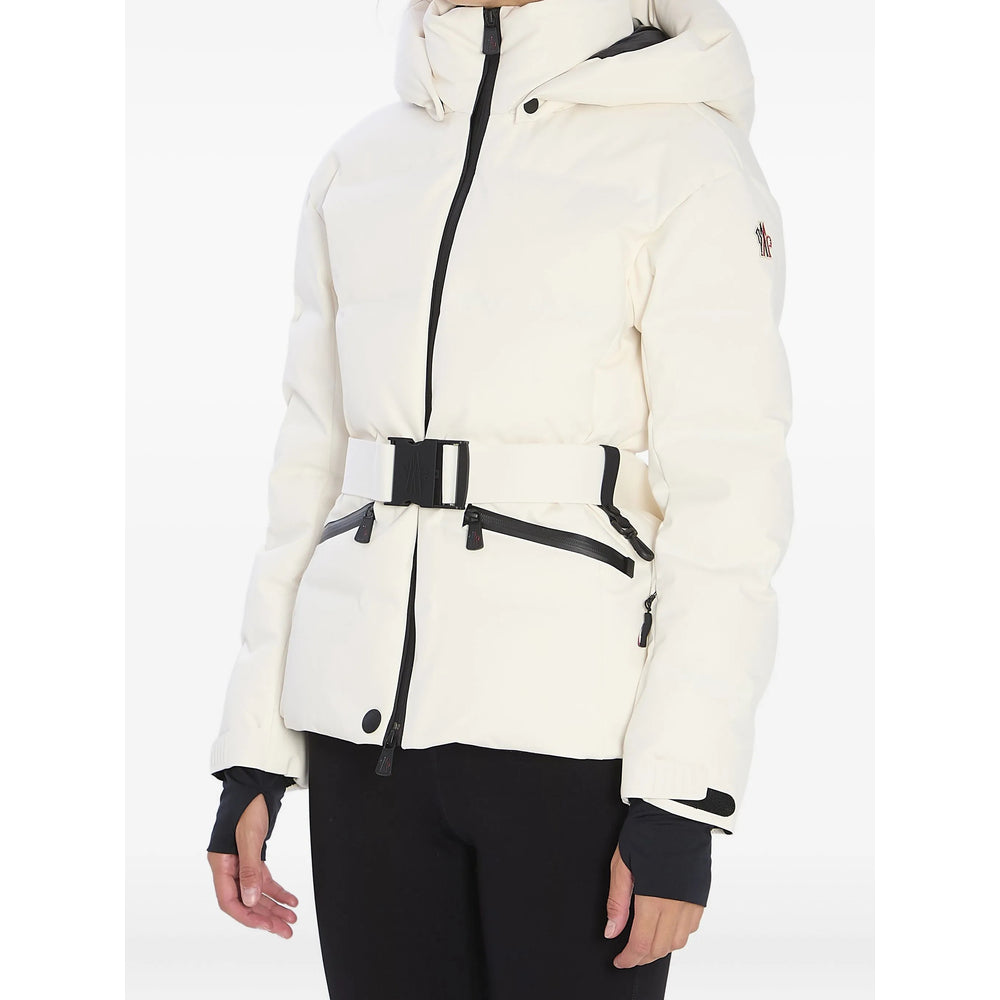 Moncler Grenoble White Skiwear - Ski Jackets Women MONCLER GRENOBLE