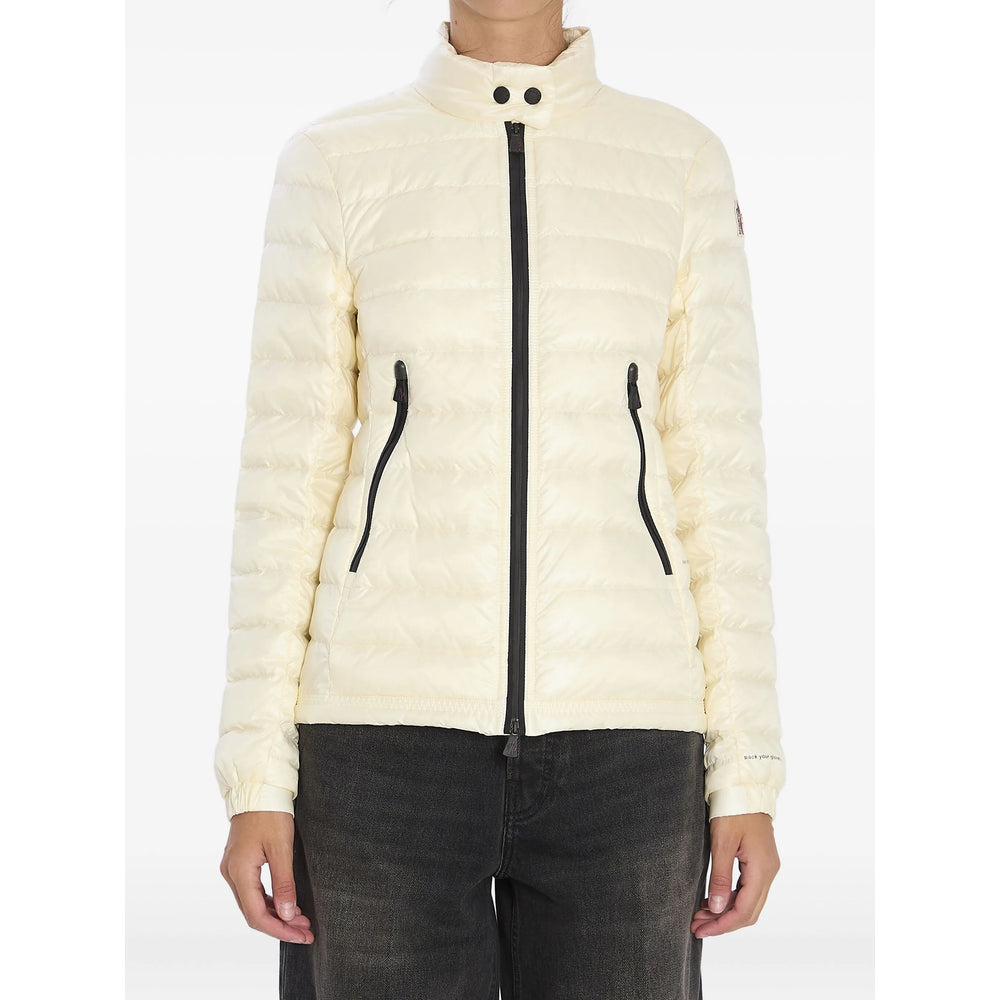 Moncler Grenoble White Coats - Single Breasted Coats Women MONCLER GRENOBLE