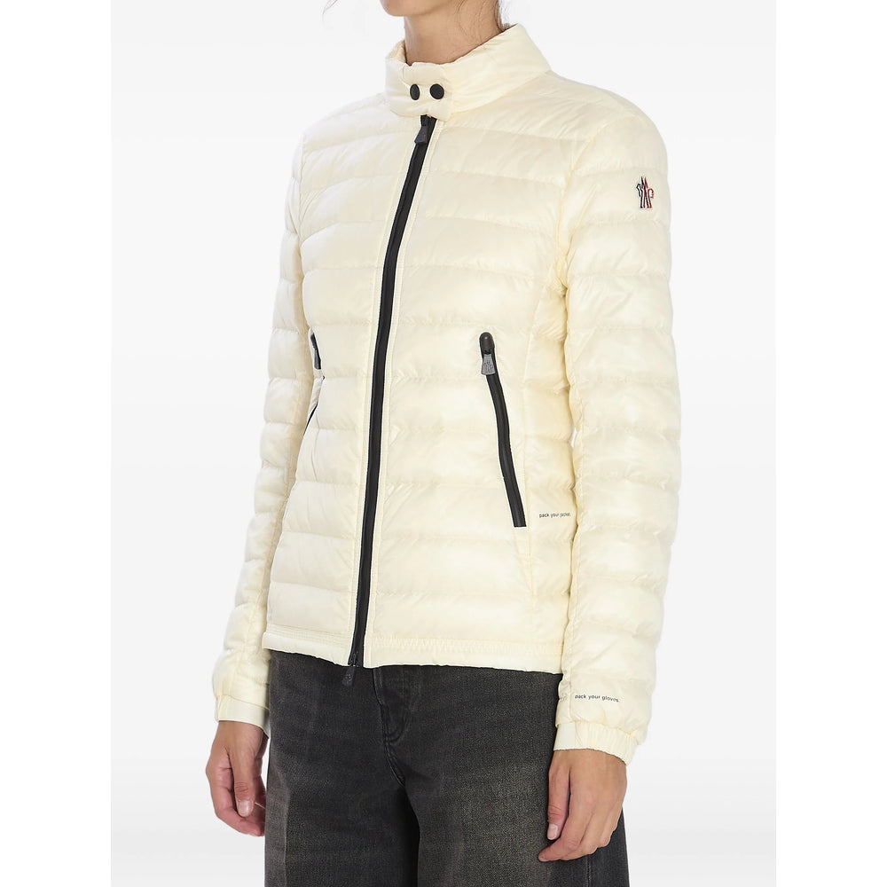 Moncler Grenoble White Coats - Single Breasted Coats Women MONCLER GRENOBLE