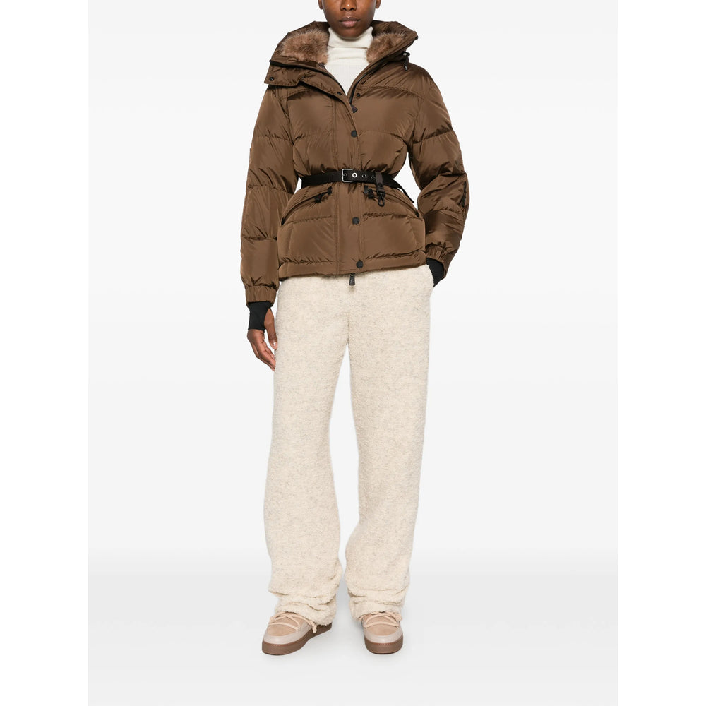 Moncler Grenoble Brown Jackets - Puffer Jackets Women MONCLER GRENOBLE