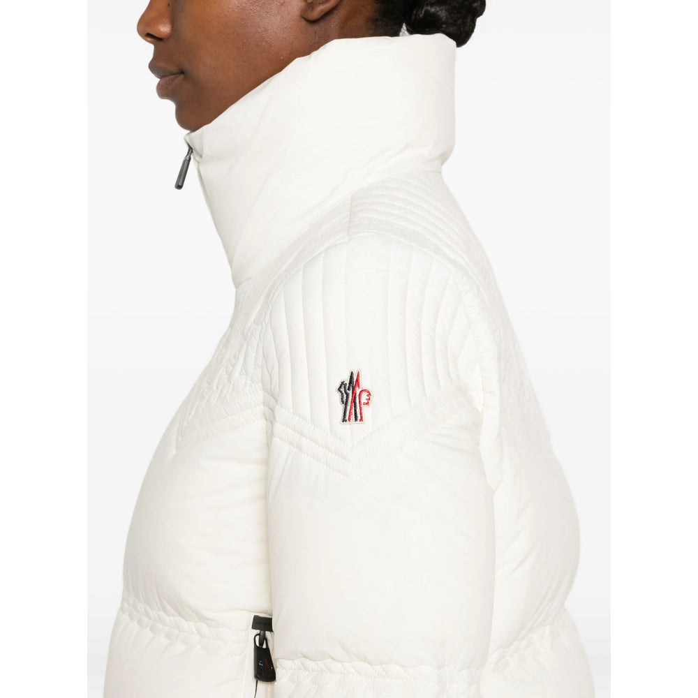 Moncler Grenoble White Jackets - Puffer Jackets Women MONCLER GRENOBLE