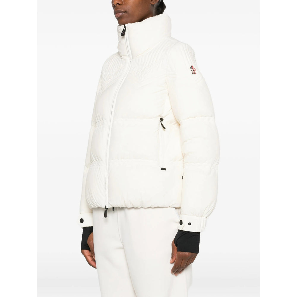 Moncler Grenoble White Jackets - Puffer Jackets Women MONCLER GRENOBLE