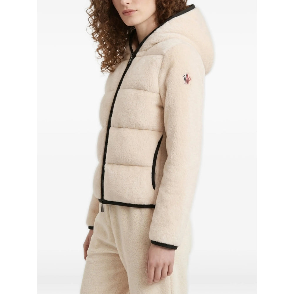 Moncler Grenoble Neutrals Jackets - Puffer Jackets Women MONCLER GRENOBLE