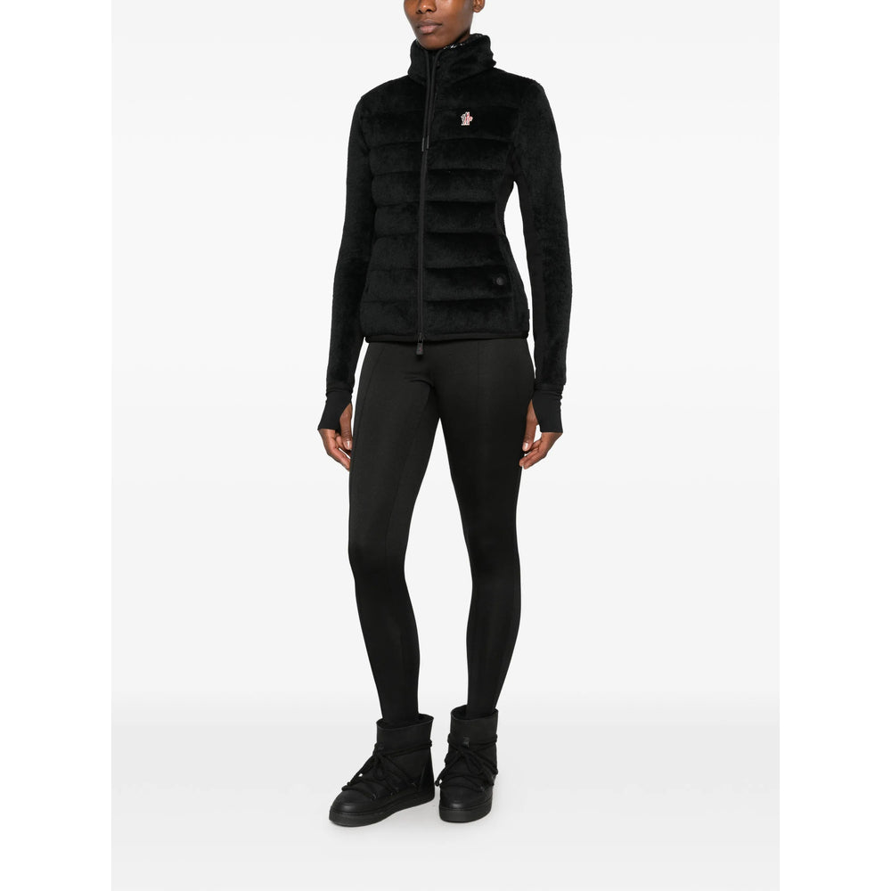 Moncler Grenoble Black Jackets - Faux Fur & Shearling Jackets Women MONCLER GRENOBLE