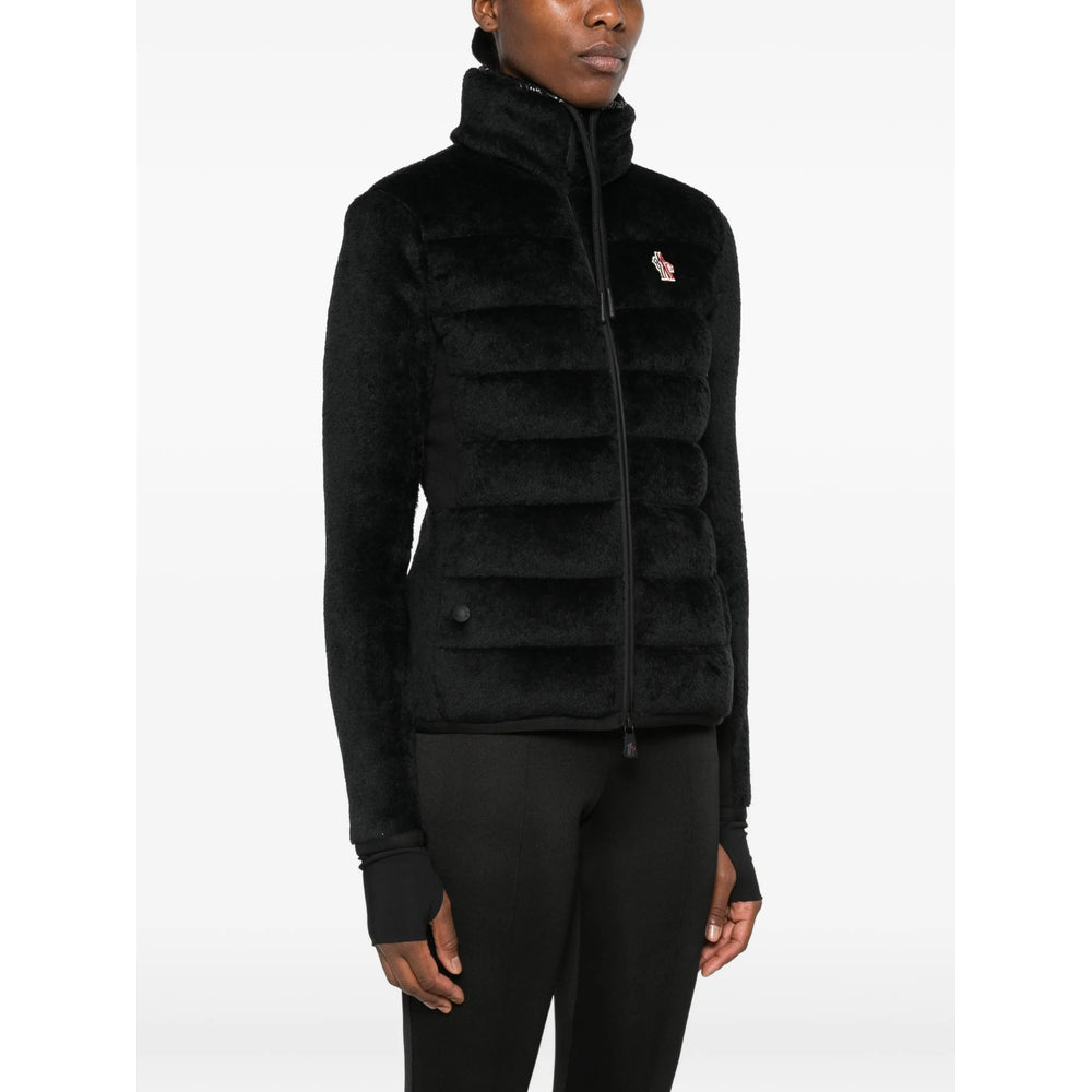 Moncler Grenoble Black Jackets - Faux Fur & Shearling Jackets Women MONCLER GRENOBLE