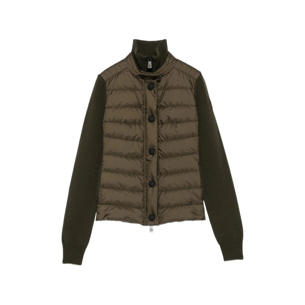 Moncler Grenoble Green Jackets - Puffer Jackets Women MONCLER GRENOBLE