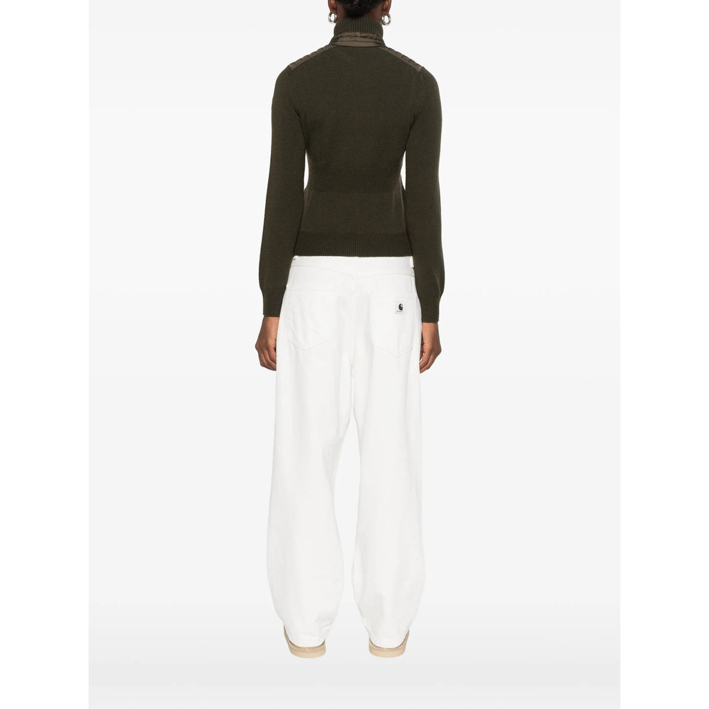 Moncler Grenoble Green Jackets - Puffer Jackets Women MONCLER GRENOBLE