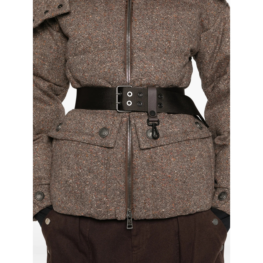 Moncler Grenoble Brown Jackets - Puffer Jackets Women MONCLER GRENOBLE