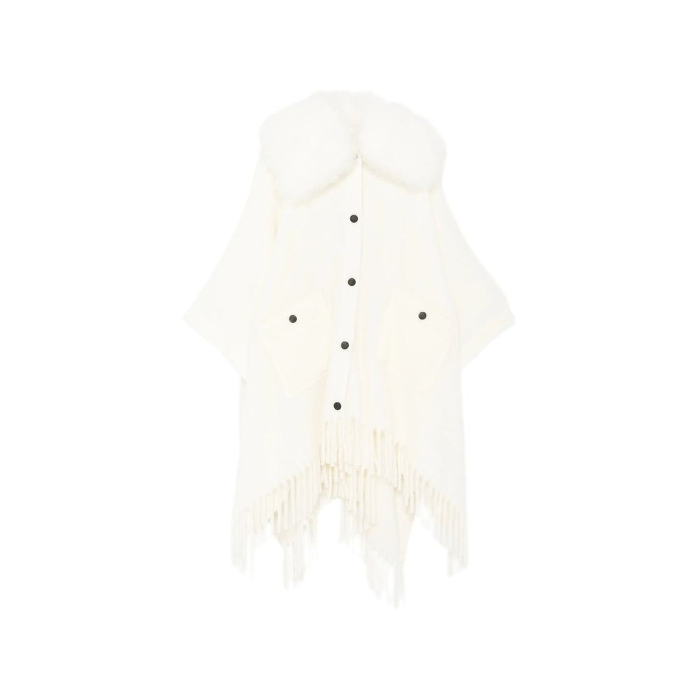 Moncler Grenoble Neutrals Jackets - Capes & Ponchos Women MONCLER GRENOBLE