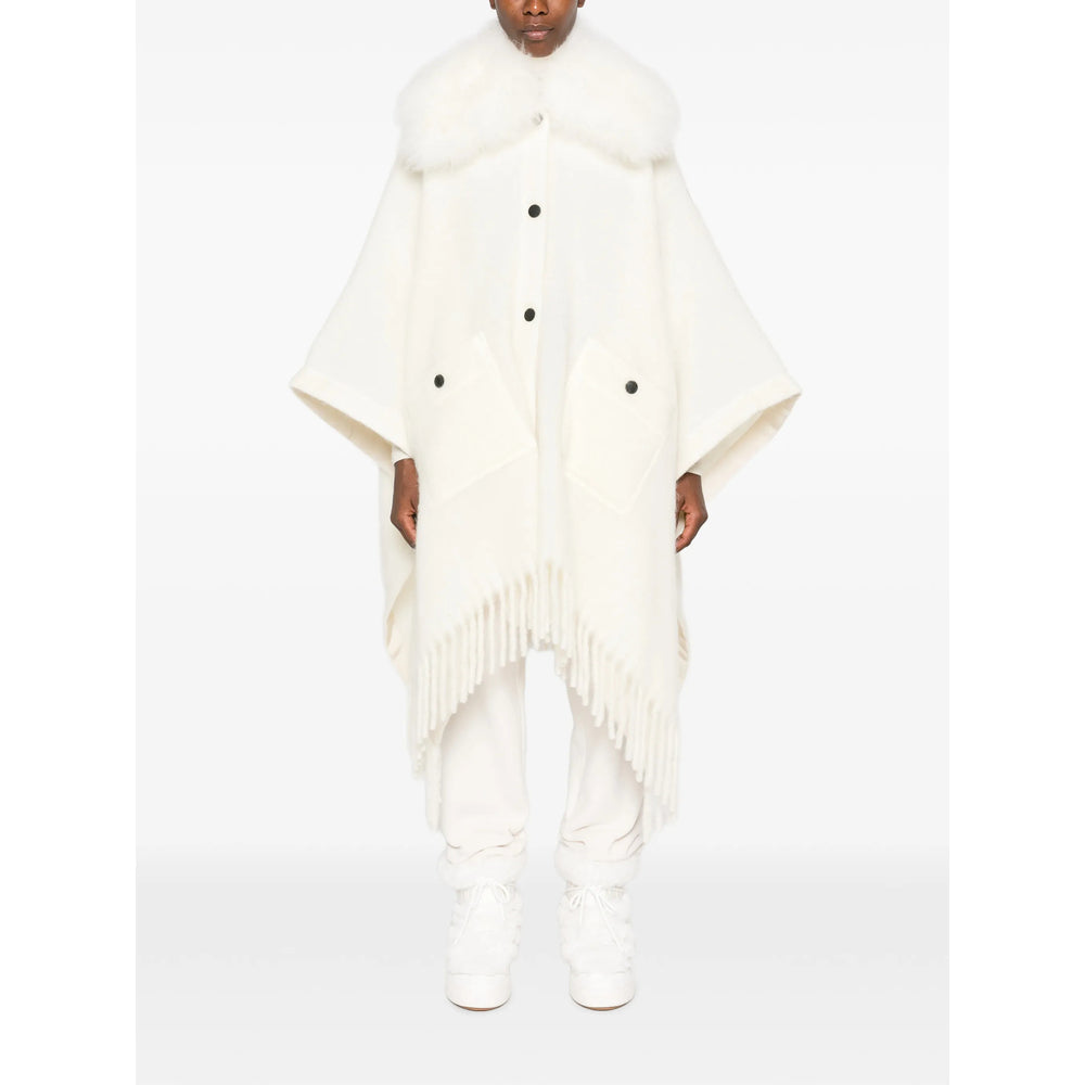 Moncler Grenoble Neutrals Jackets - Capes & Ponchos Women MONCLER GRENOBLE