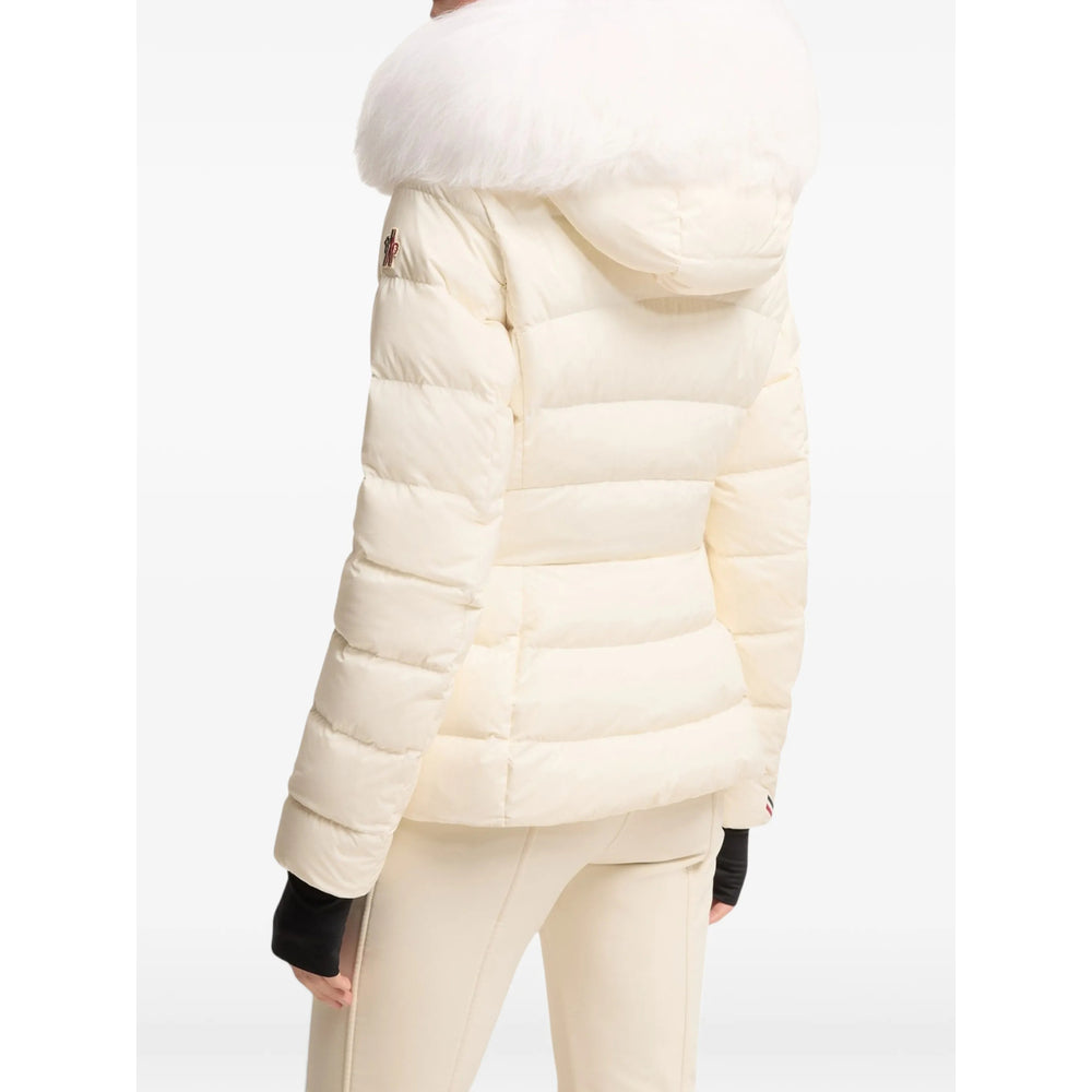 Moncler Grenoble White Skiwear - Ski Jackets Women MONCLER GRENOBLE