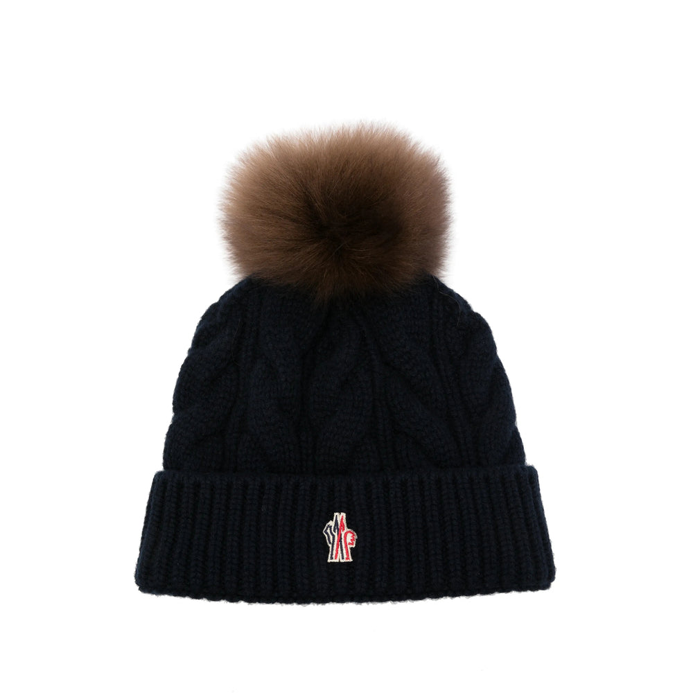 Moncler Grenoble Blue Hats Women MONCLER GRENOBLE