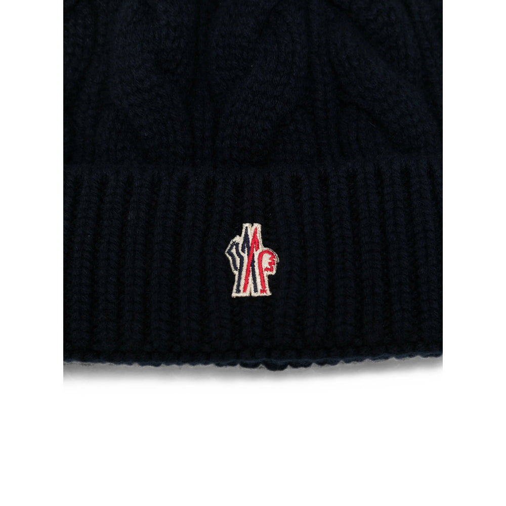 Moncler Grenoble Blue Hats Women MONCLER GRENOBLE