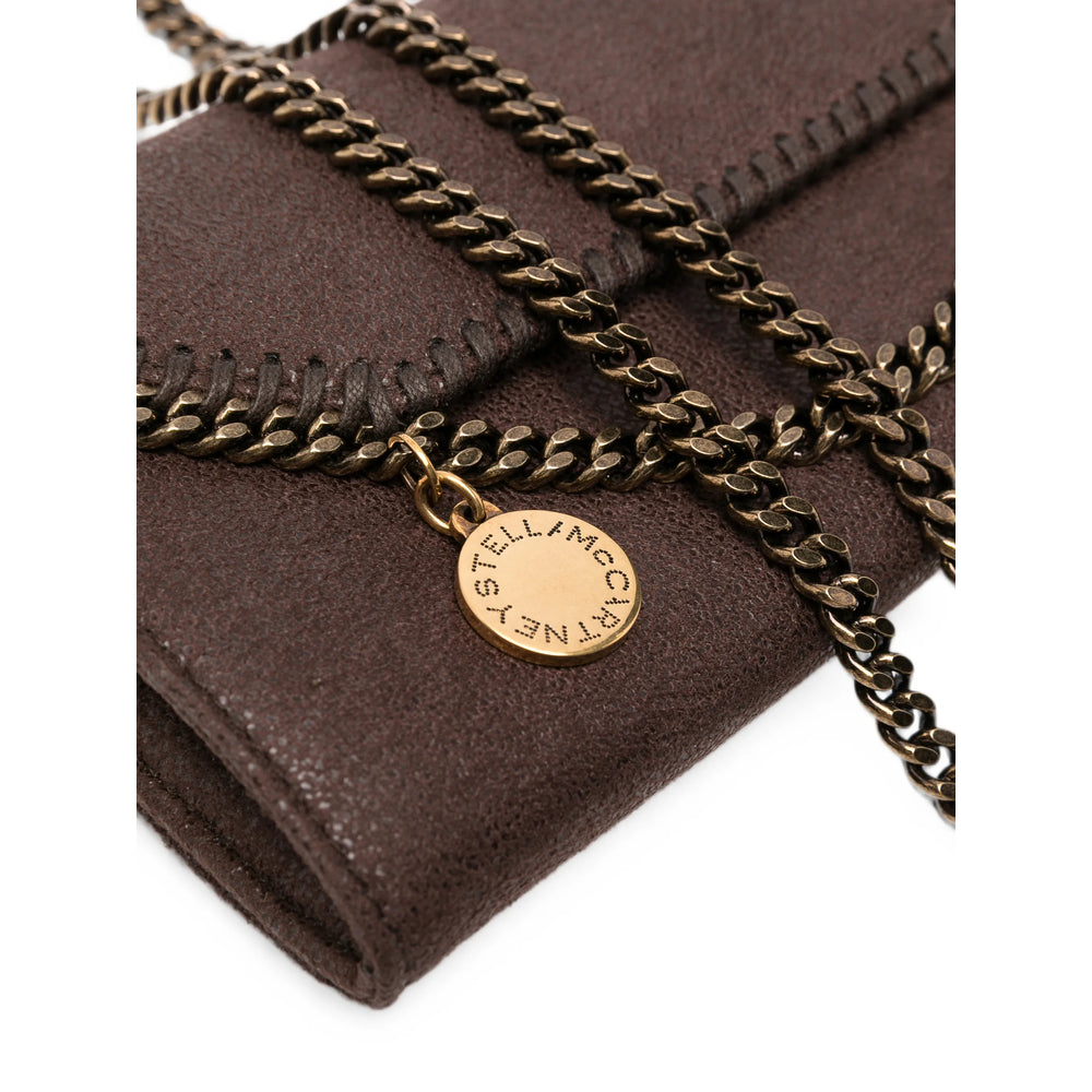 Stella Mccartney Brown Clutch Bags Women STELLA MCCARTNEY