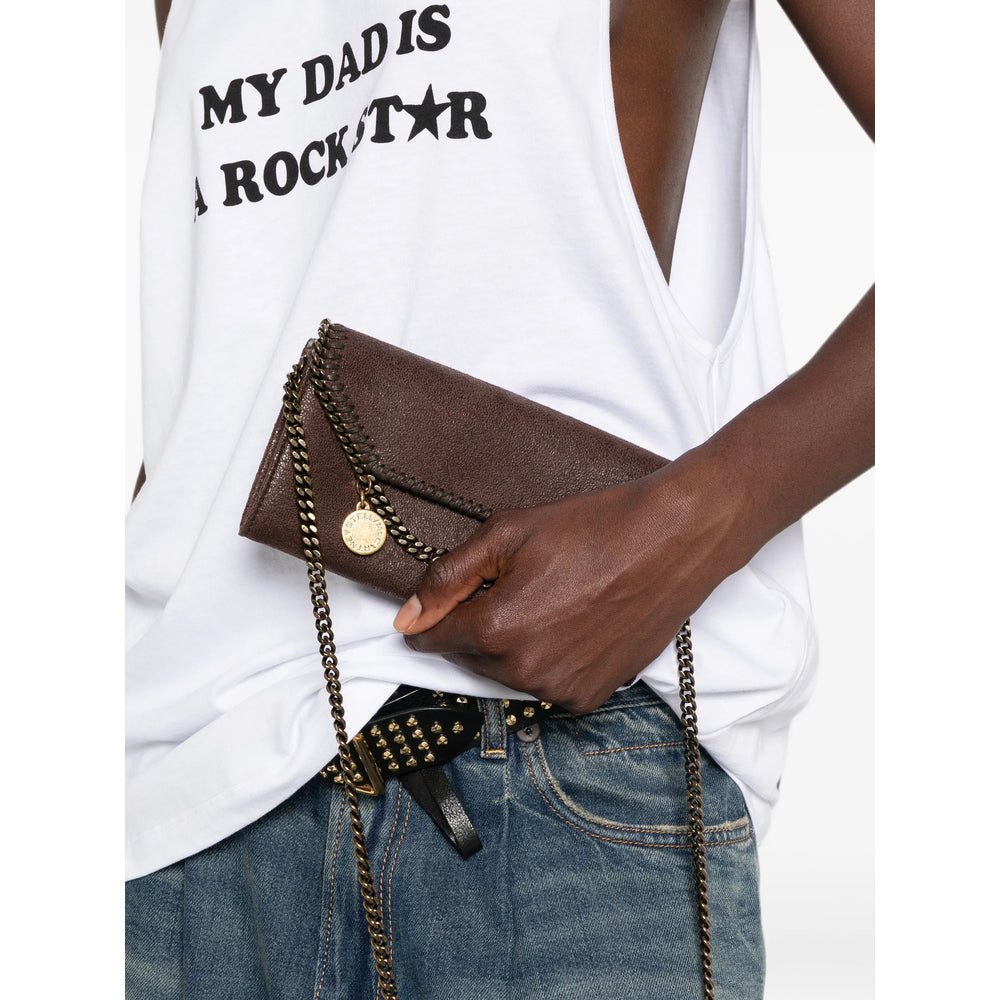 Stella Mccartney Brown Clutch Bags Women STELLA MCCARTNEY