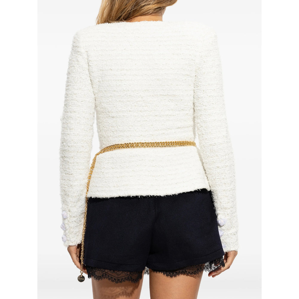 Self-Portrait White Jackets - Tweed Jackets Women SELF-PORTRAIT