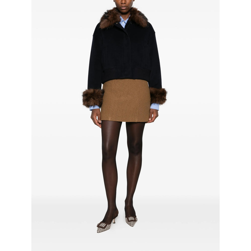 Self-Portrait Blue Jackets - Bomber Jackets Women SELF-PORTRAIT