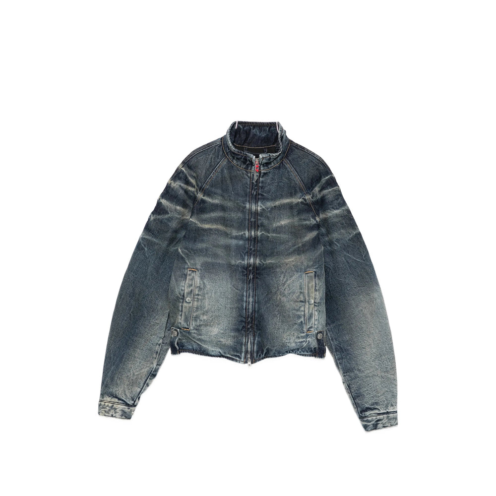 Diesel Blue Jackets - Denim Jackets Women DIESEL