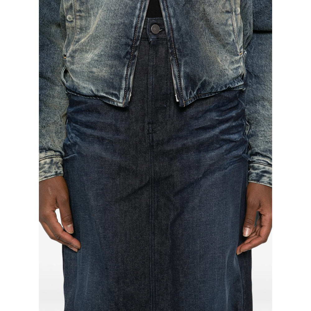 Diesel Blue Skirts - Straight Skirts Women DIESEL