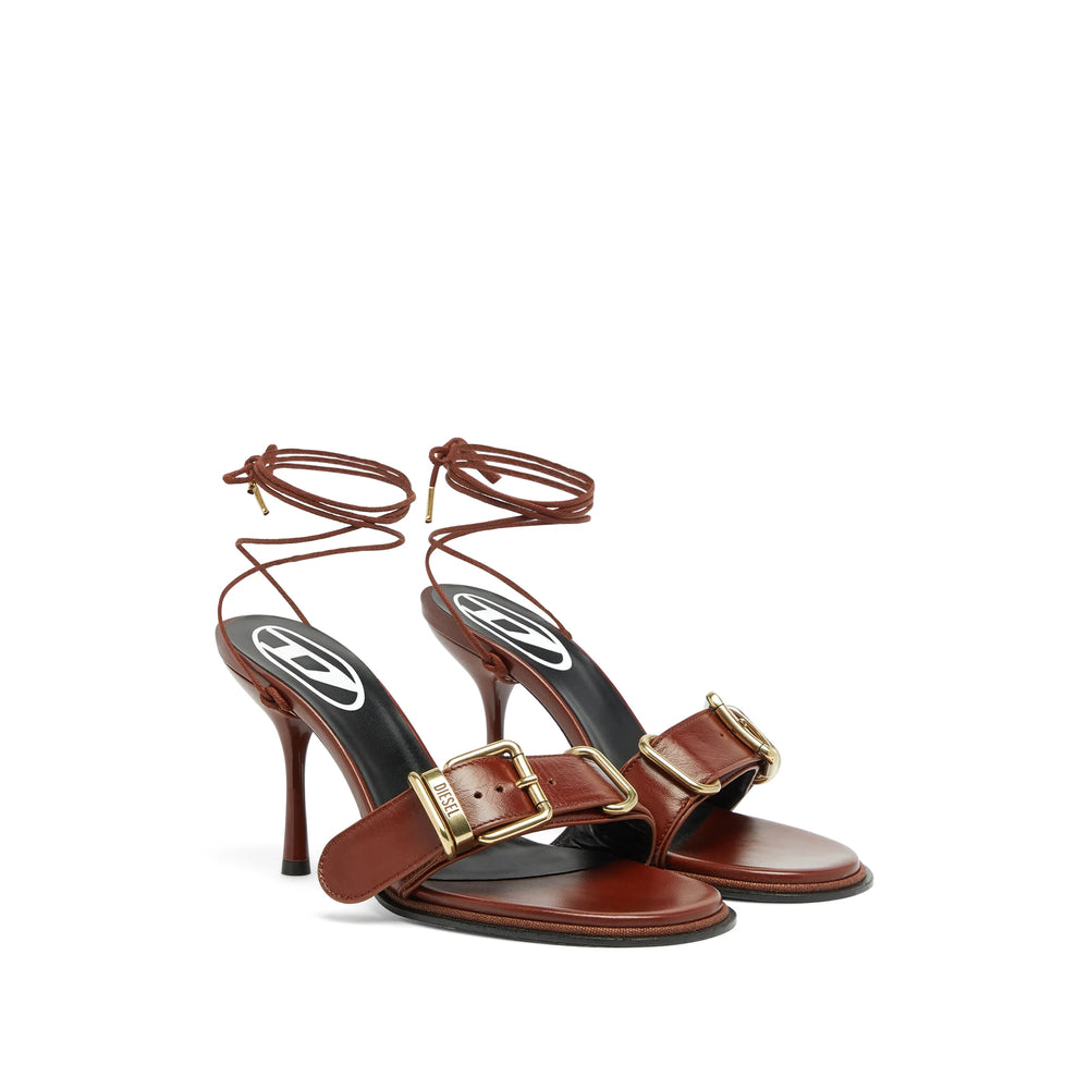Diesel Brown Shoes Women DIESEL