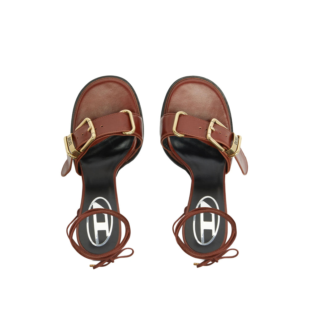 Diesel Brown Shoes Women DIESEL