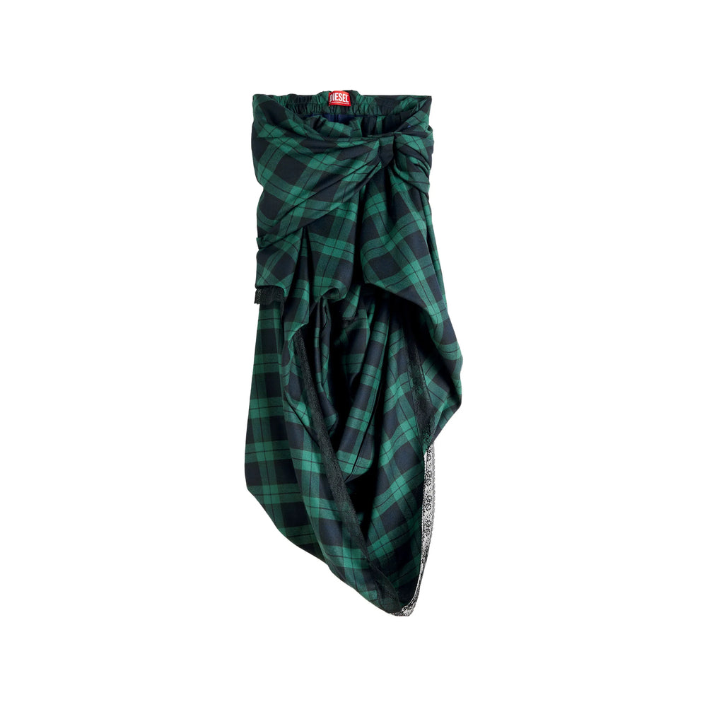 Diesel Green Skirts - Straight Skirts Women DIESEL