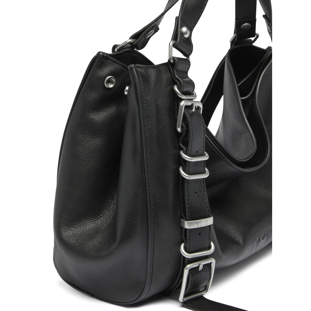 Diesel Black Tote Bags Women DIESEL