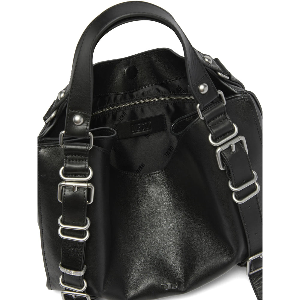 Diesel Black Tote Bags Women DIESEL