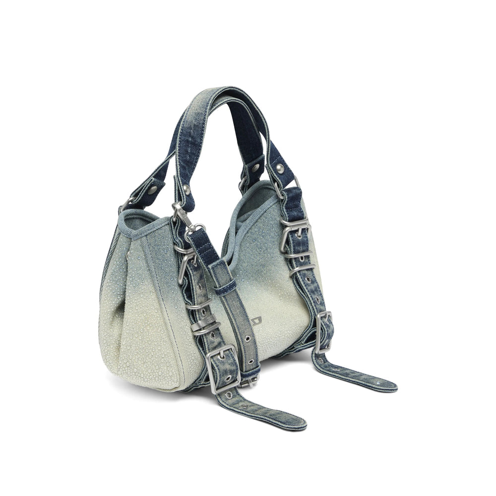 Diesel Blue Shoulder Bags Women DIESEL