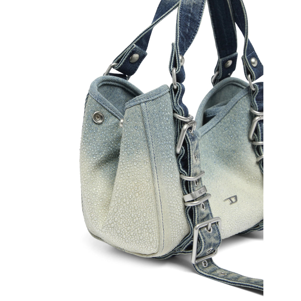 Diesel Blue Shoulder Bags Women DIESEL