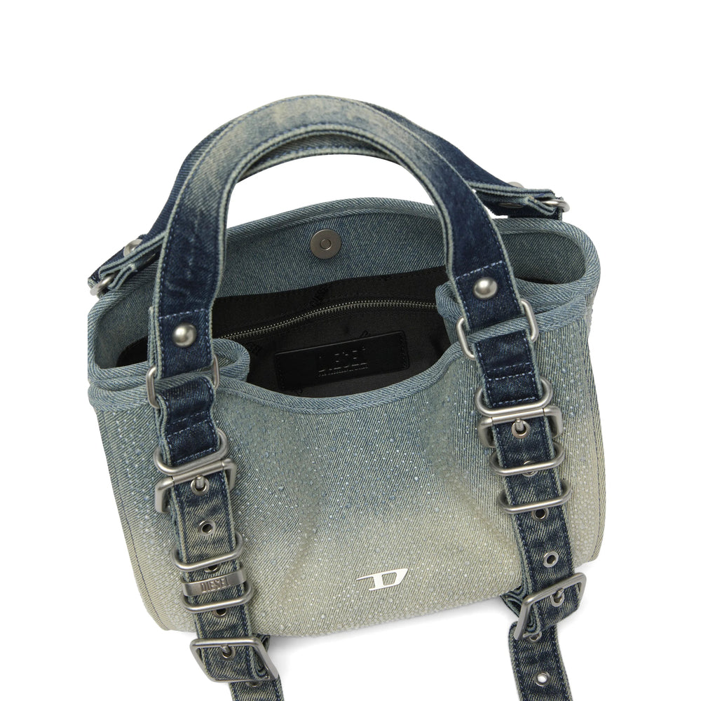 Diesel Blue Shoulder Bags Women DIESEL