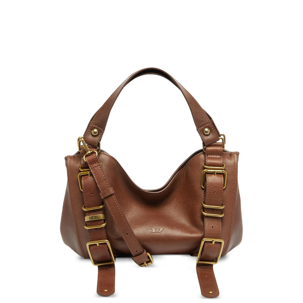 Diesel Brown Tote Bags Women DIESEL
