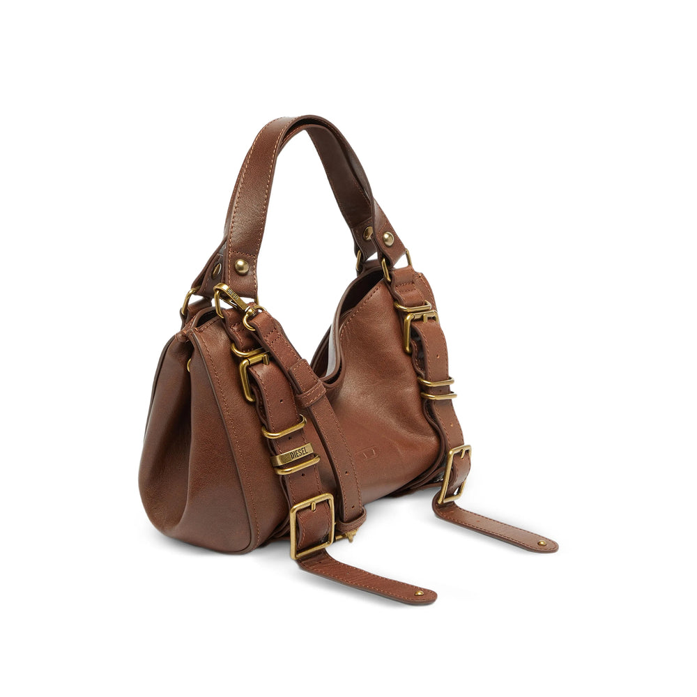 Diesel Brown Tote Bags Women DIESEL