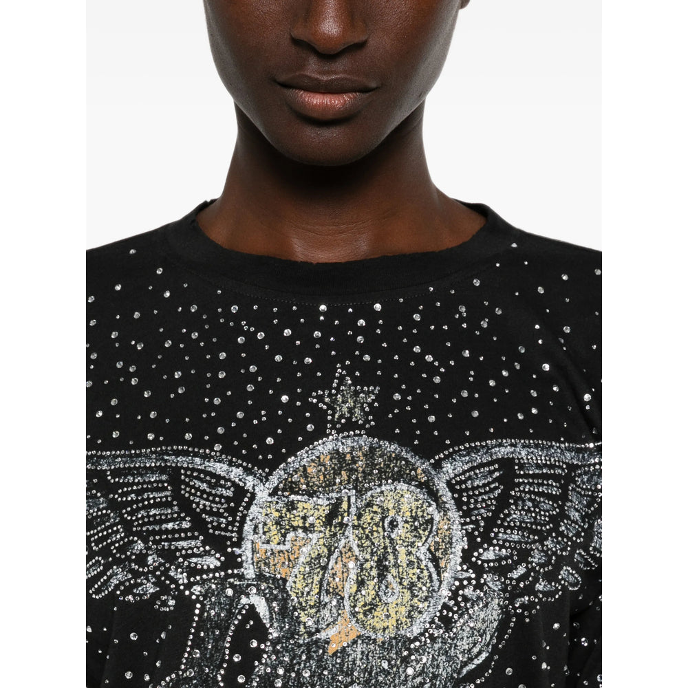 Diesel Black Tops - T-Shirts & Jerseys Women DIESEL