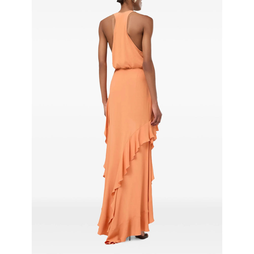 The Andamane Orange Skirts - Asymmetric & Draped Skirts Women THE ANDAMANE
