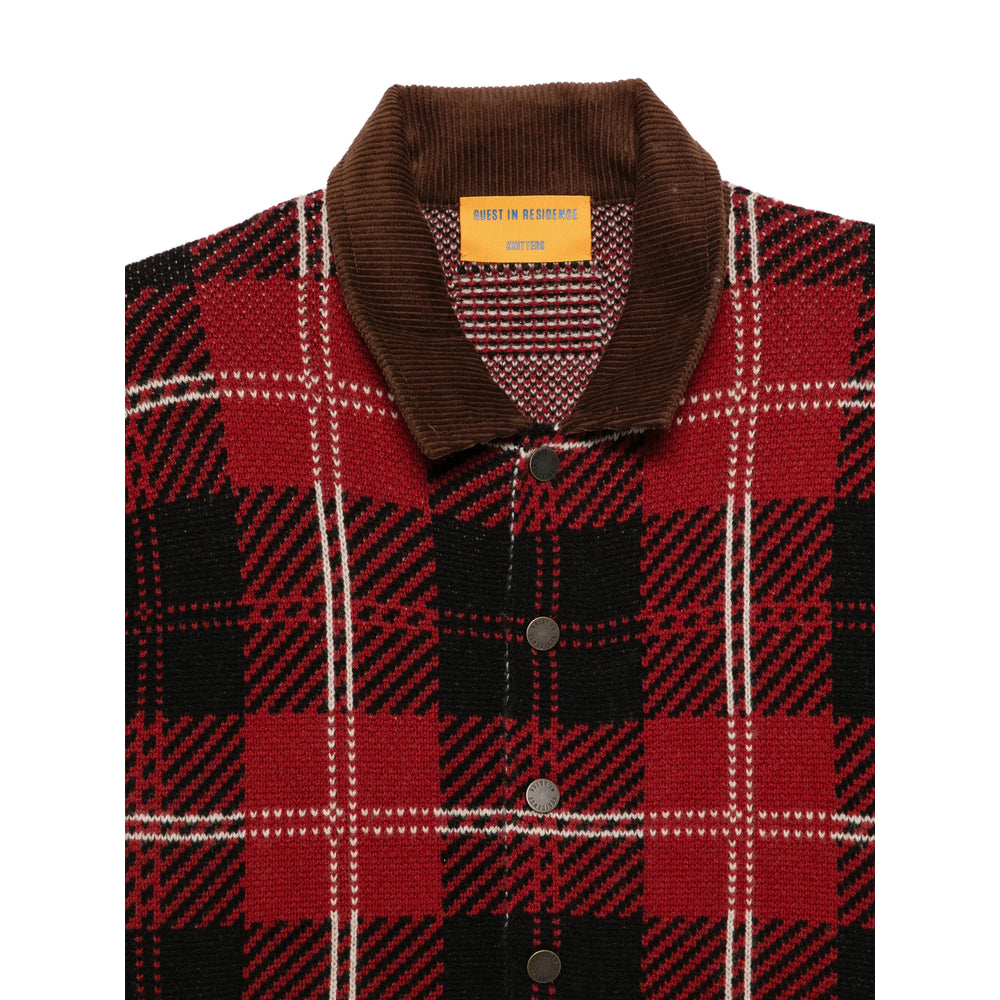 Guest In Residence Red Sweaters & Knitwear - Cardigans Men GUEST IN RESIDENCE