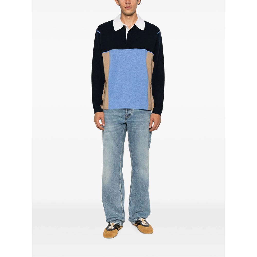 Guest In Residence Blue Polo Shirts Men GUEST IN RESIDENCE