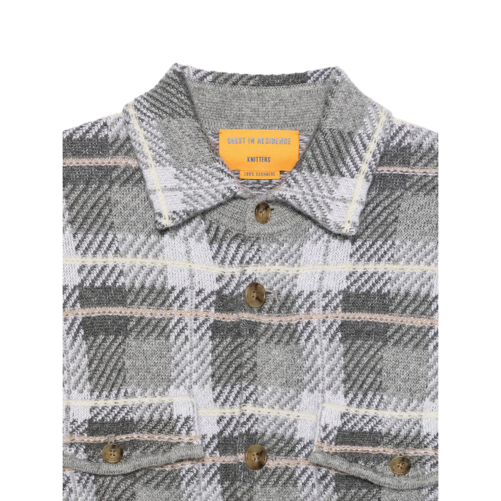 Guest In Residence Grey Jackets - Shirt Jackets Men GUEST IN RESIDENCE