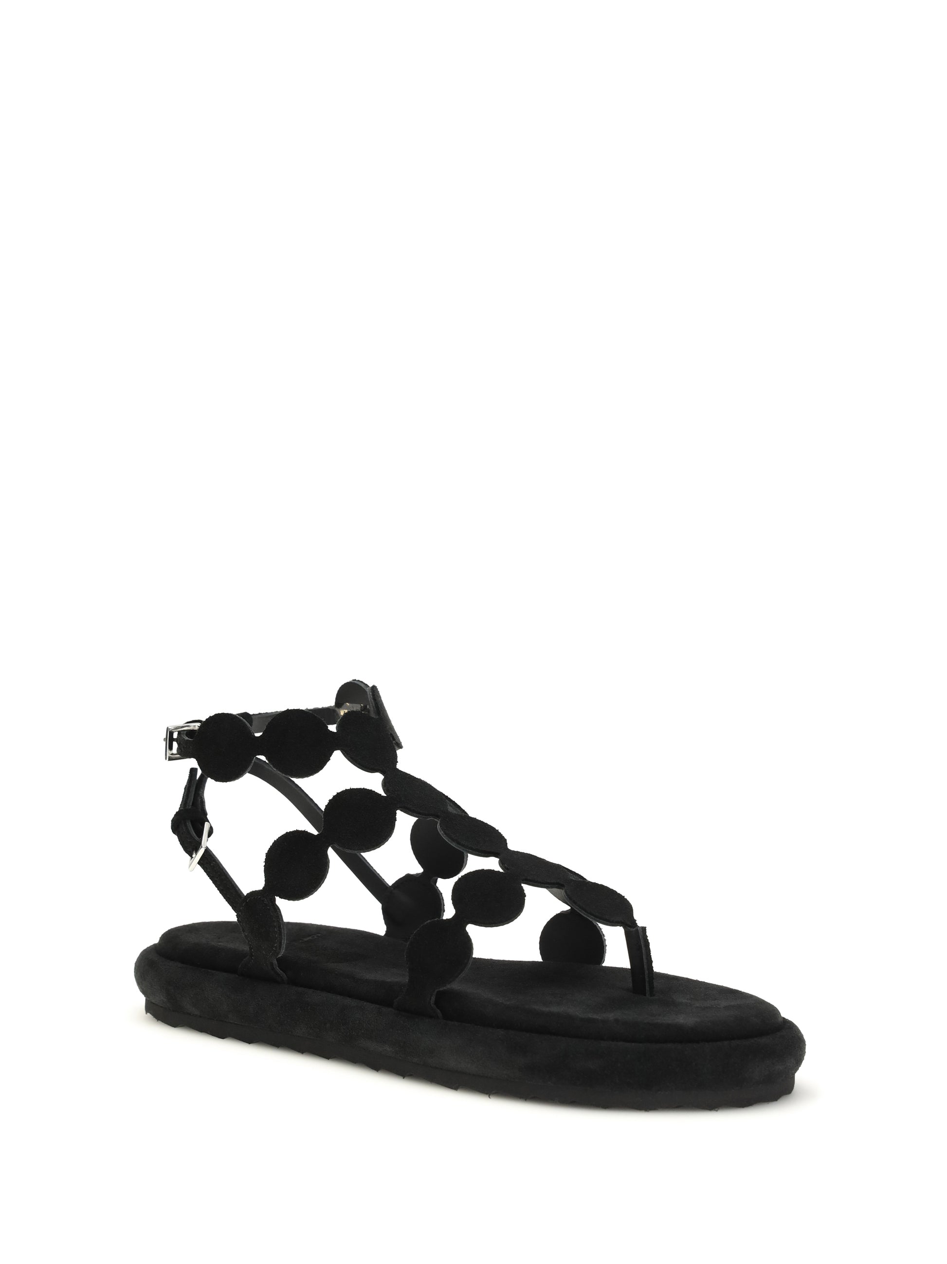 Pierre Hardy Women Suede Sandals PIERRE HARDY