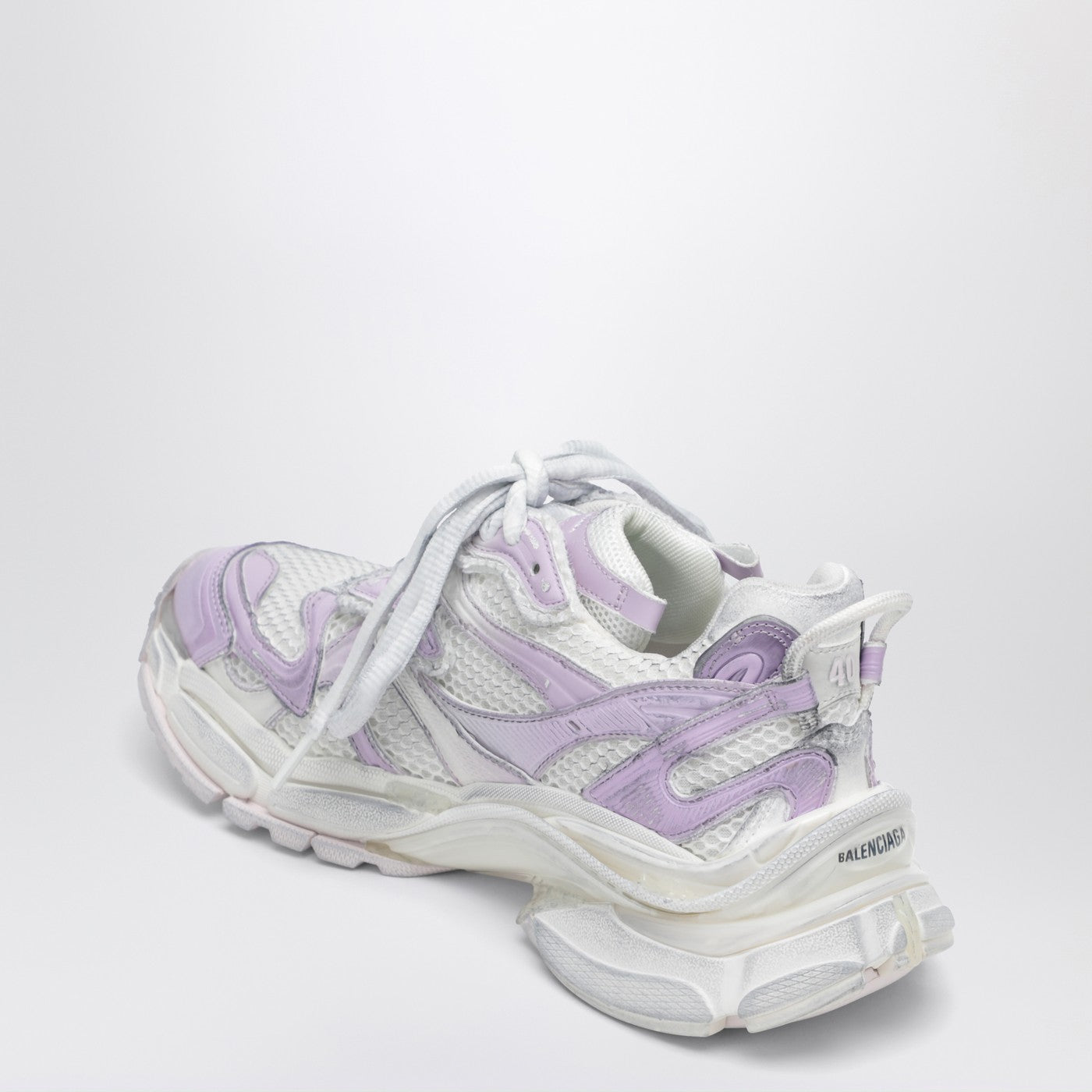 Balenciaga Runner 2 Gradient Sneakers In Light Grey/Lilac Women BALENCIAGA