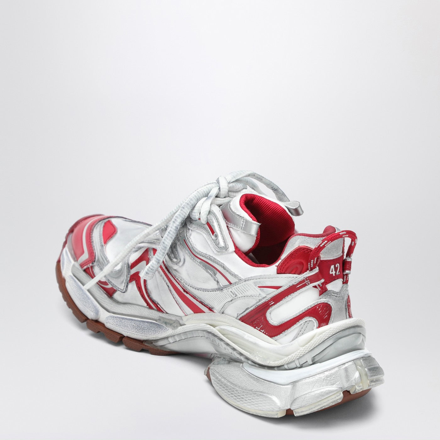 Balenciaga Runner 2.0 White/Grey/Red Sneakers Men BALENCIAGA