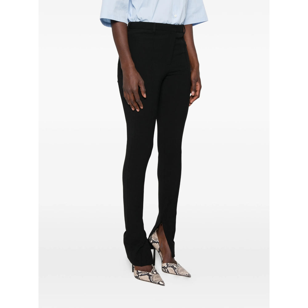 Acne Studios Neutrals Trousers - Slim-Fit Trousers Women ACNE STUDIOS