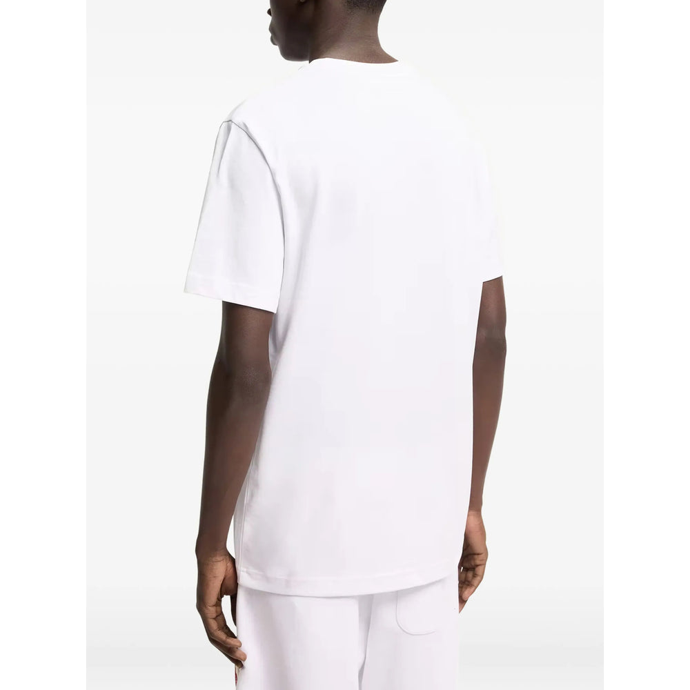 Moncler White Polo Shirts - T-Shirts Men MONCLER