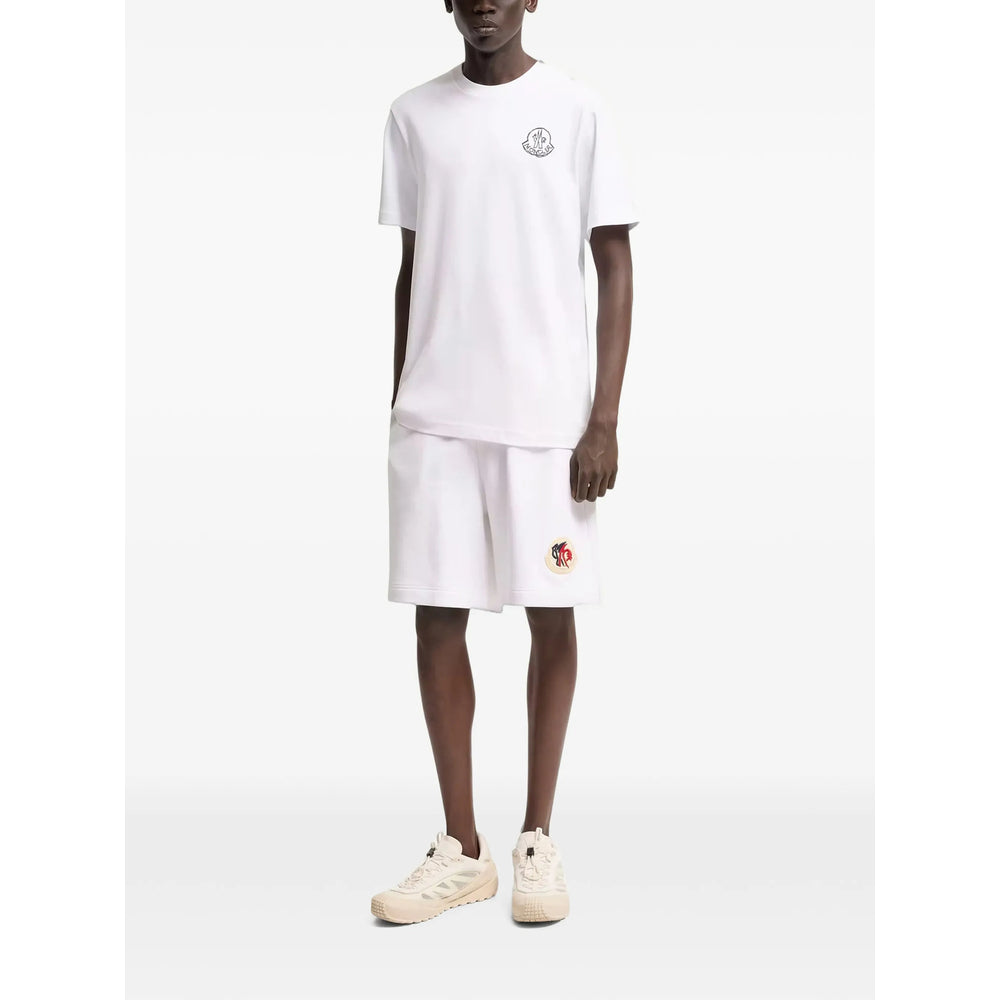 Moncler White Polo Shirts - T-Shirts Men MONCLER