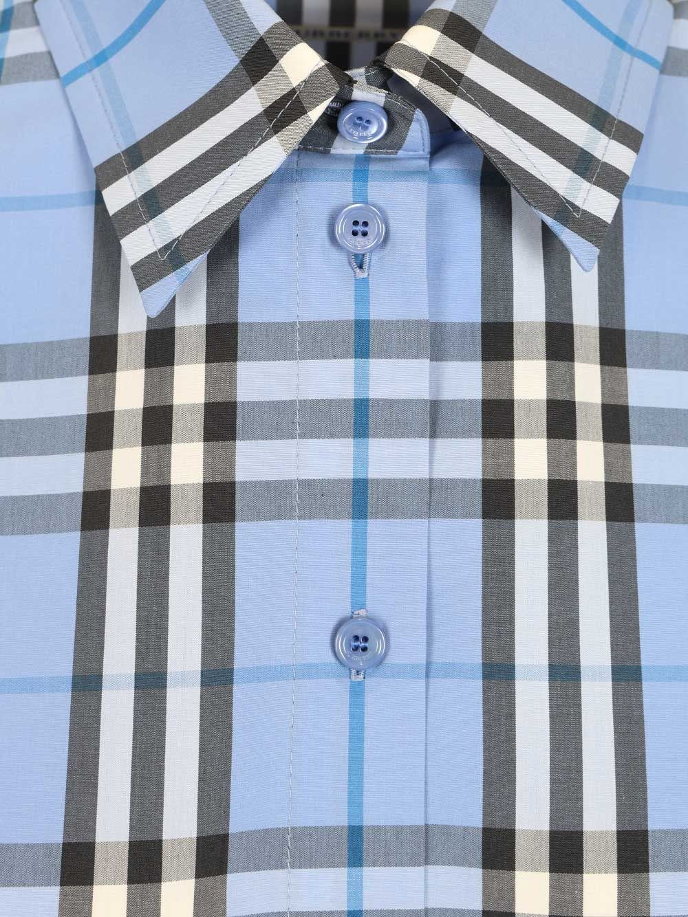 Burberry Women "Check" Cotton Shirt BURBERRY