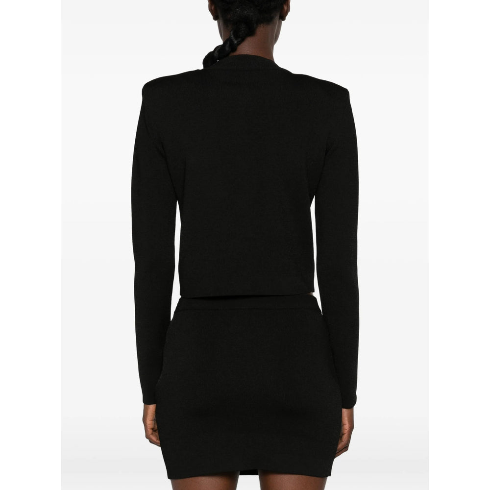 Balmain Black Knitwear - Cardigans Women BALMAIN
