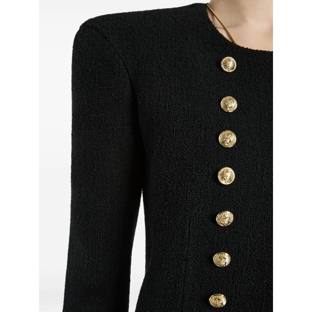 Balmain Black Jackets - Tweed Jackets Women BALMAIN